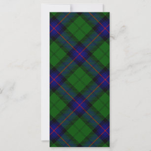 Armstrong clan tartan blue green plaid