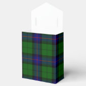 Armstrong clan tartan blue green plaid bedankdoosjes (Geopend)
