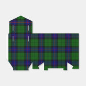 Armstrong clan tartan blue green plaid bedankdoosjes (Uitgevouwen)