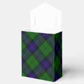 Armstrong clan tartan blue green plaid bedankdoosjes (Geopend)