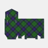Armstrong clan tartan blue green plaid bedankdoosjes (Uitgevouwen)
