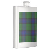 Armstrong clan tartan blue green plaid flacon (Rechts)