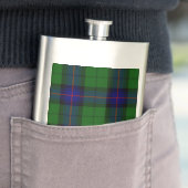 Armstrong clan tartan blue green plaid flacon (Voorbeeld)