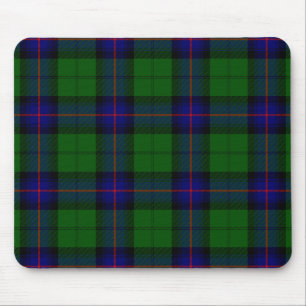 Armstrong clan tartan blue green plaid muismat