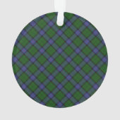 Armstrong Clan Tartan Schots Plaid Ornament (achterkant)