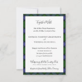 Armstrong Clan Tartan Scottish Plaid Kaart (Voorkant)