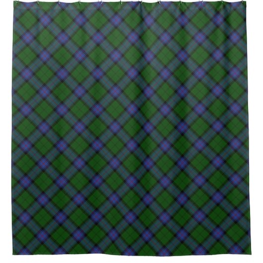 Armstrong Clan Tartan Scottish Pset Pattern Douchegordijn (Voorkant)