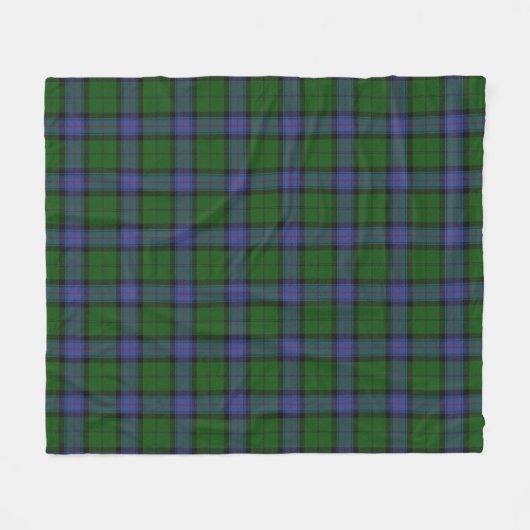 Armstrong Clan Tartan Scottish Pset Pattern Fleece Deken (Voorkant (Horizontaal))
