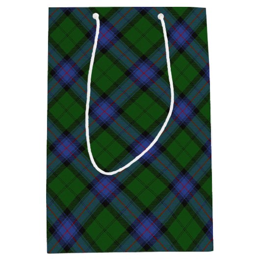 Armstrong Clan Tartan Scottish Pset Pattern Medium Cadeauzakje (Voorkant)
