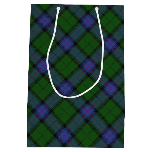 Armstrong Clan Tartan Scottish Pset Pattern Medium Cadeauzakje (Achterkant)