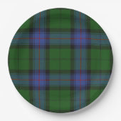 Armstrong Clan Tartan Scottish Pset Pattern Papieren Bordje (Voorkant)