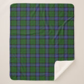 Armstrong Clan Tartan Scottish Pset Pattern Sherpa Deken (Voorkant)