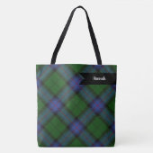 Armstrong Clan Tartan Scottish Pset Pattern Tote Bag (Voorkant)