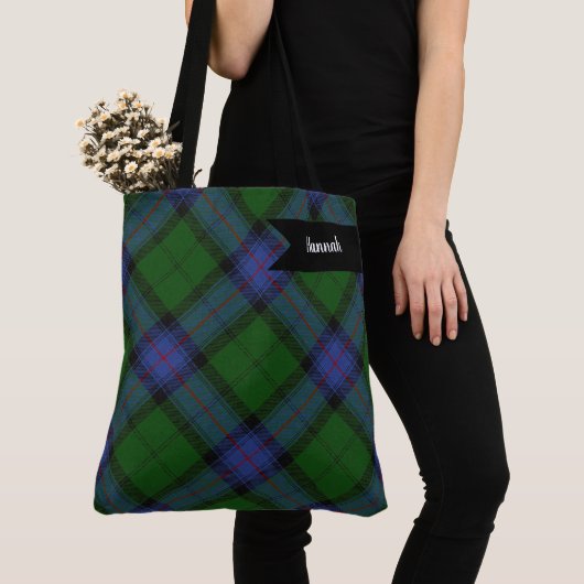 Armstrong Clan Tartan Scottish Pset Pattern Tote Bag (Dichtbij)