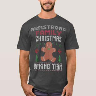 Armstrong Familie kerstbaking Team Matching Gi T-shirt
