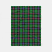 Armstrong Familie Tartan Pset Patroon Fleece Deken (Voorkant)