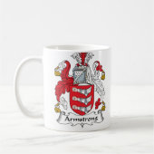 Armstrong Family Crest Koffiemok (Links)