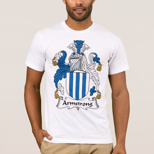 Armstrong Family Crest T-shirt (Voorkant)