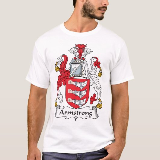 Armstrong Family Crest T-shirt (Voorkant)