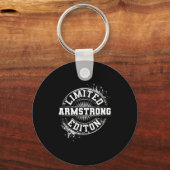 Armstrong Funny Surname Family Tree Birthday Reuni Sleutelhanger (Voorkant)