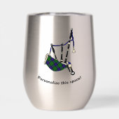 Armstrong Gepersonaliseerde Clan Badge/Tartan doed (Achterkant)