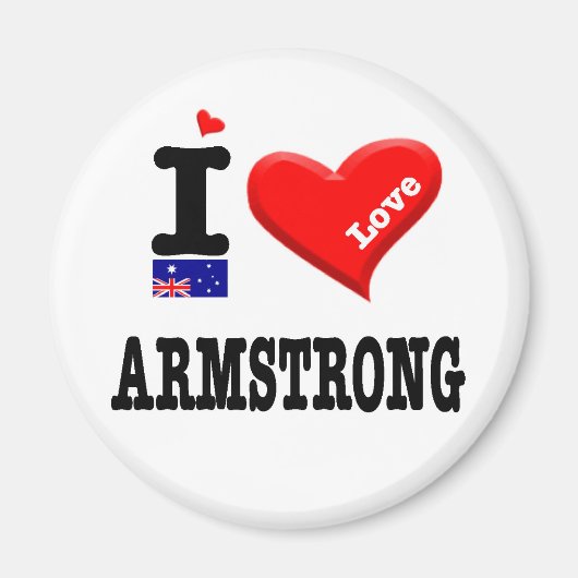 ARMSTRONG - I Love Magneet (Voorkant)