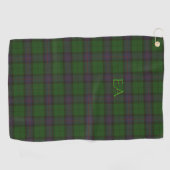 Armstrong Officieel LAN Tartan met uw initialen Golfhanddoek (Horizontaal)