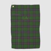 Armstrong Officieel LAN Tartan met uw initialen Golfhanddoek (Voorkant)
