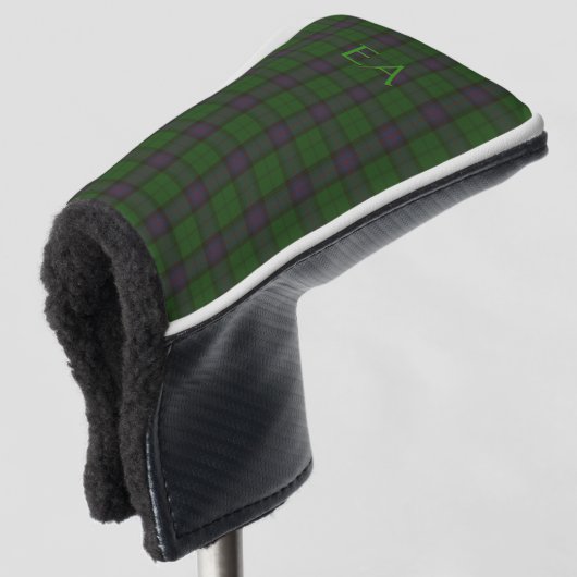 Armstrong Officieel LAN Tartan met uw initialen Golfheadcover (3/4 voorkant)