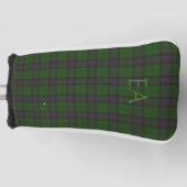 Armstrong Officieel LAN Tartan met uw initialen Golfheadcover (Voorkant)