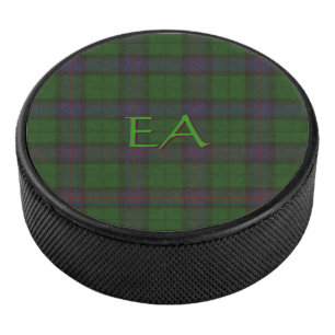 Armstrong Officieel LAN Tartan met uw initialen Hockey Puck