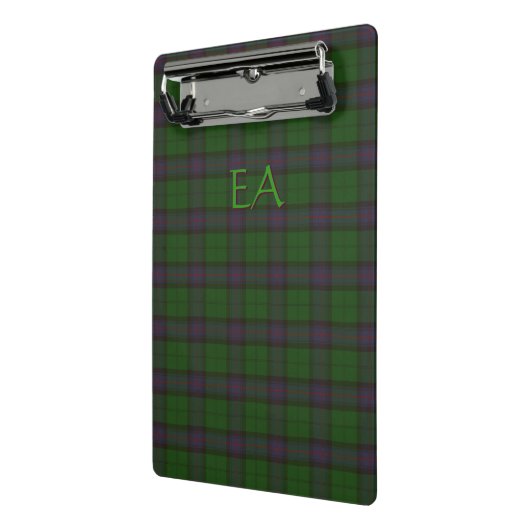 Armstrong Officieel LAN Tartan met uw initialen Mini Klembord (Angled2)