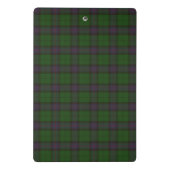 Armstrong Officieel LAN Tartan met uw initialen Mini Klembord (Achterkant)