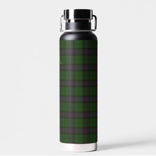 Armstrong Officieel LAN Tartan met uw initialen Waterfles (Achterkant)