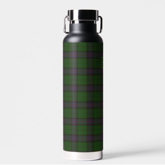 Armstrong Officieel LAN Tartan met uw initialen Waterfles (Voorkant)