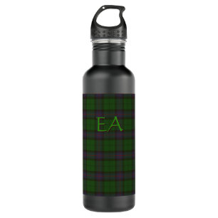 Armstrong Officieel LAN Tartan met uw initialen Waterfles