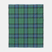 Armstrong Oude Plaid Fleece Deken (Voorkant)