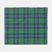Armstrong Oude Plaid Fleece Deken (Voorkant (Horizontaal))
