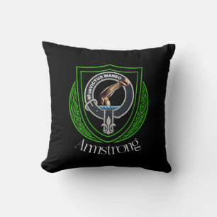 Armstrong Schotse Clan Crest Kussen