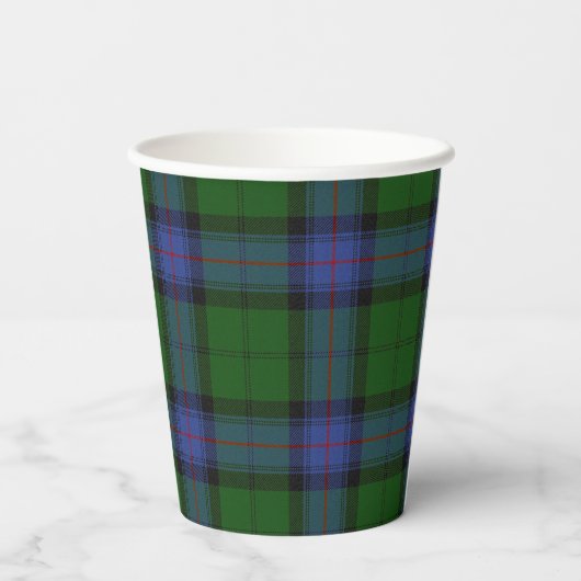 Armstrong Scottish Clan Tartan Paper Cups Papieren Bekers (Achterkant)