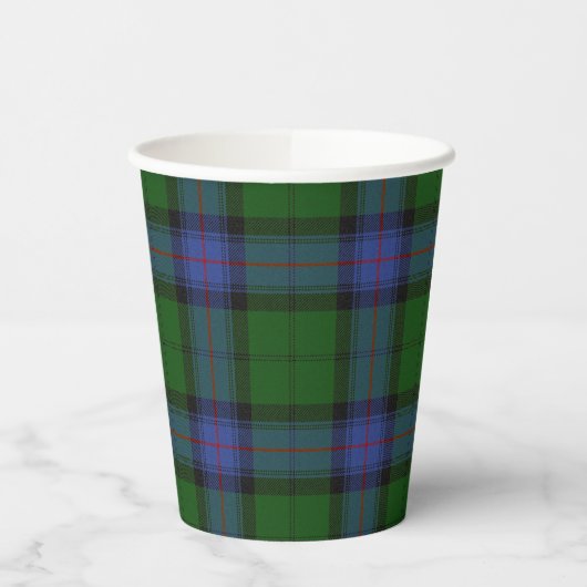 Armstrong Scottish Clan Tartan Paper Cups Papieren Bekers (Links)