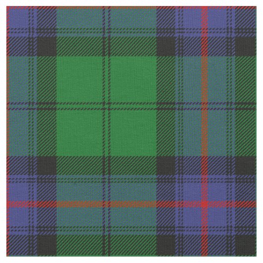 Armstrong Scottish Clan Tartan Stof (Close Up)