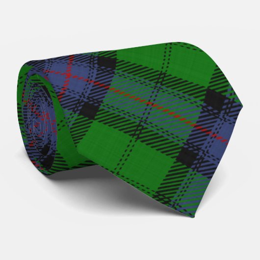 Armstrong Scottish Clan Tartan Stropdas (Opgerold)