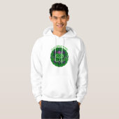 Armstrong Scottish Tartan Celtic Thistle Hoodie (Voorkant volledig)