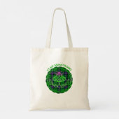 Armstrong Scottish Tartan Celtic Thistle Tote Bag (Achterkant)