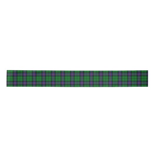 Armstrong Scottish Tartan Pattern Satijnen Lint (Voorkant)