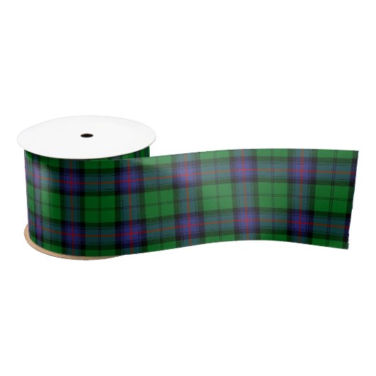 Armstrong Scottish Tartan Pattern Satijnen Lint (Spoel)