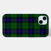 Armstrong tartan blue en green plaid Case-Mate iPhone case (Achterkant (horizontaal))