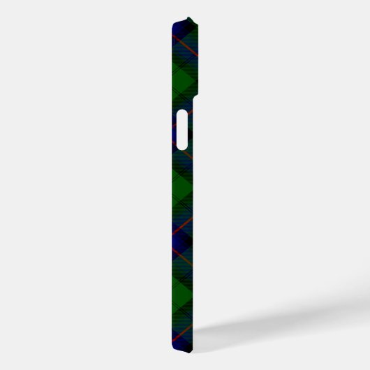 Armstrong tartan blue en green plaid Case-Mate iPhone case (Achterkant / Rechts)