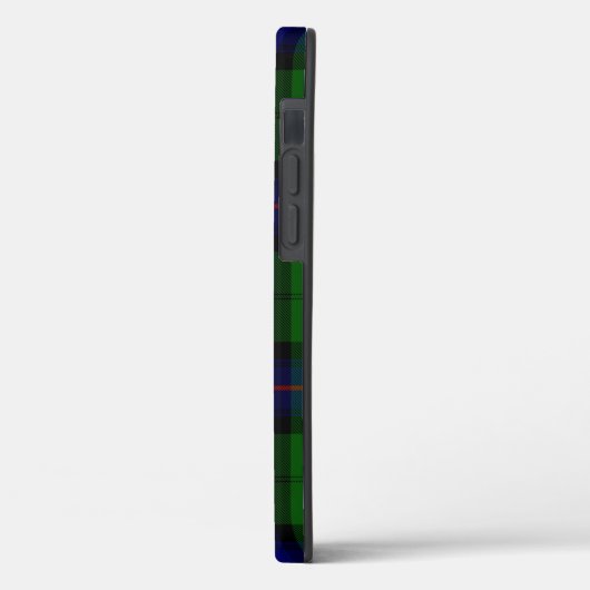 Armstrong tartan blue en green plaid Case-Mate iPhone case (Achterkant / Links)